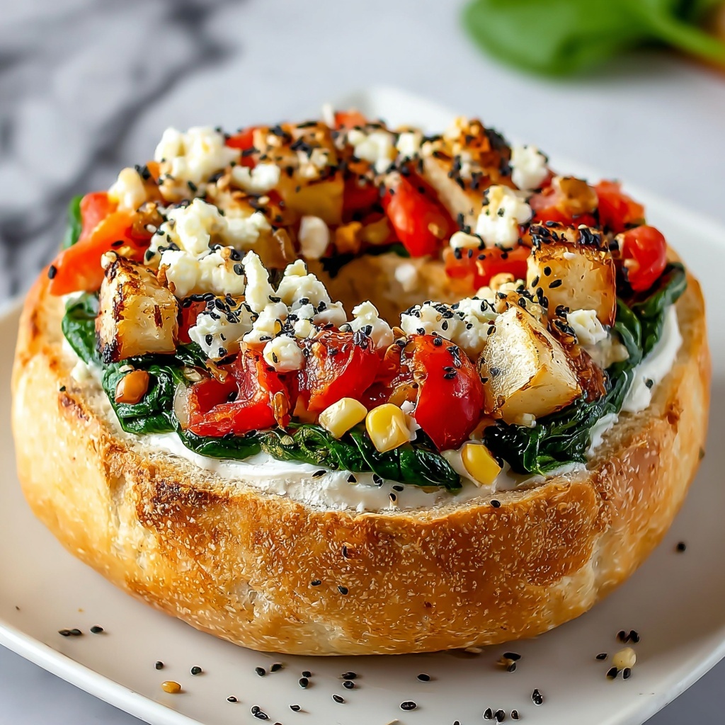 Simple 3 Ingredient Protein Bagels Recipe - Recipe Image