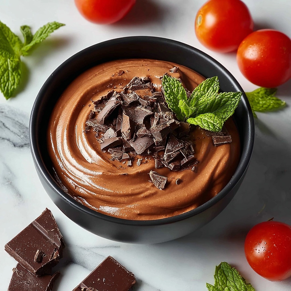 Low-Carb Chocolate Cottage Cheese Mousse Recipe - Recipe Image