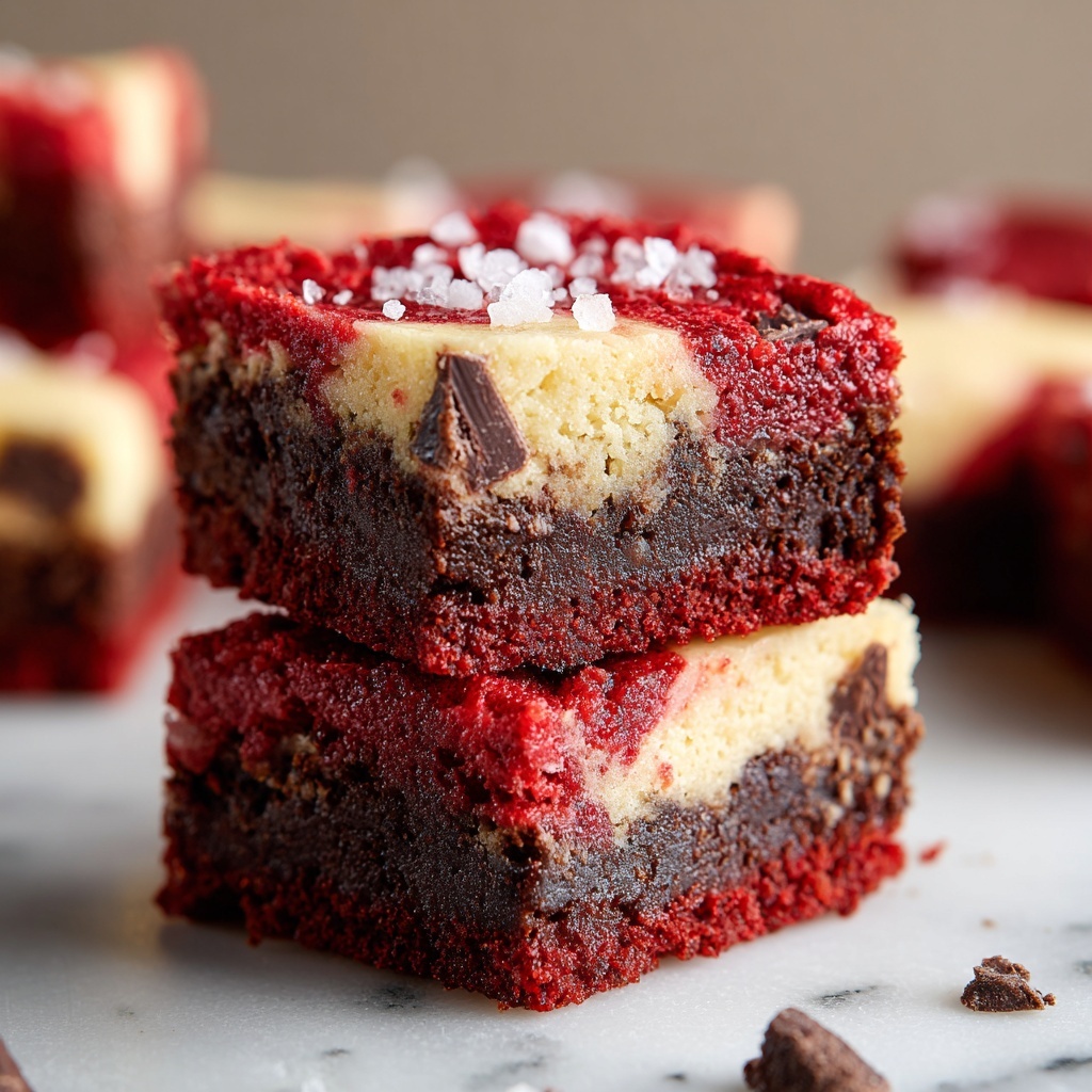 Red Velvet Brookies Recipe - Recipe Image