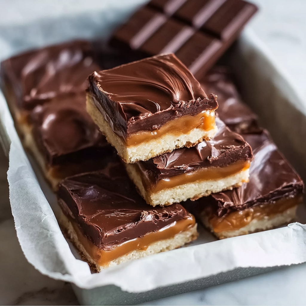 Homemade Twix Bars Recipe - Recipe Image