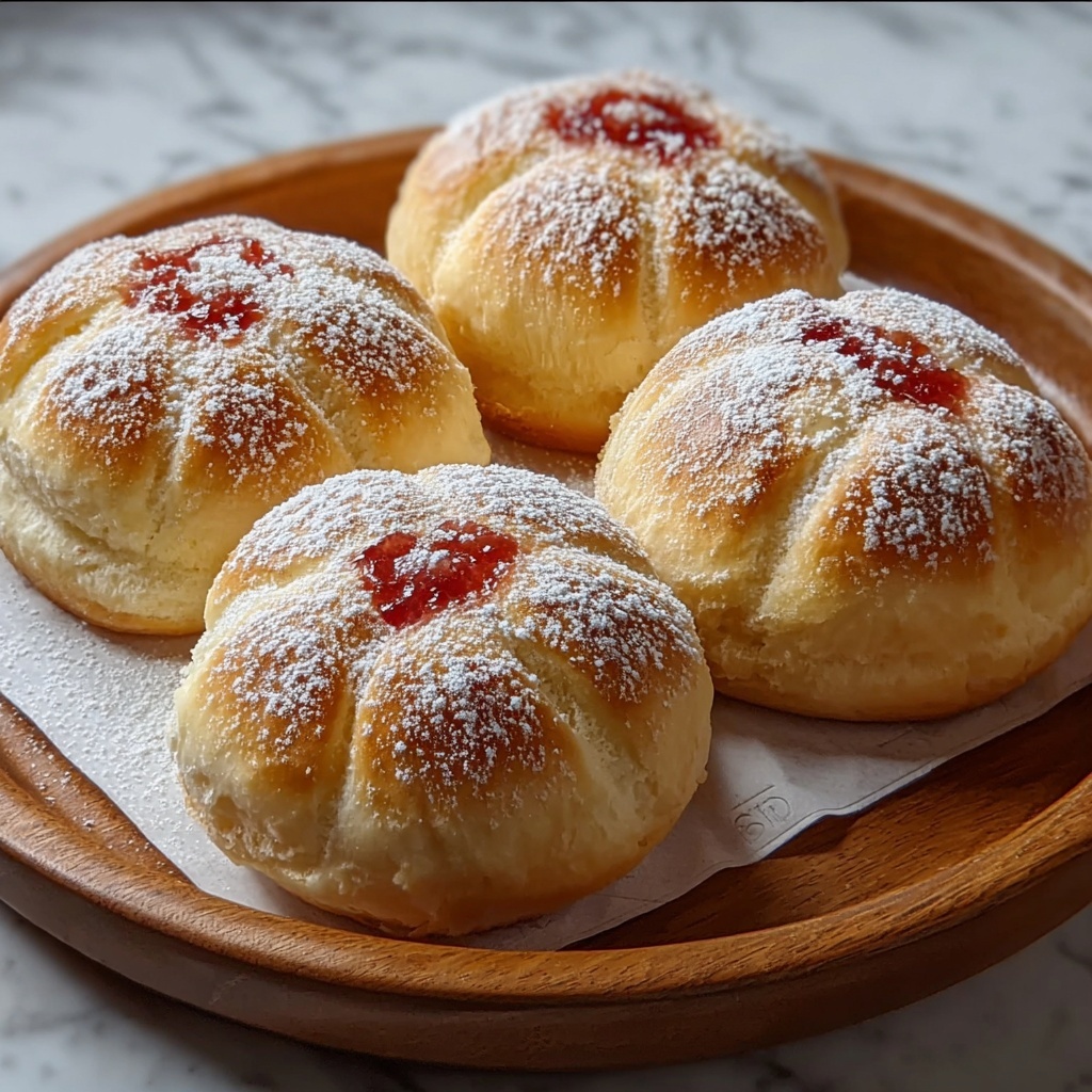 Strawberry and Cream Cheese Pineapple Buns Recipe - Recipe Image