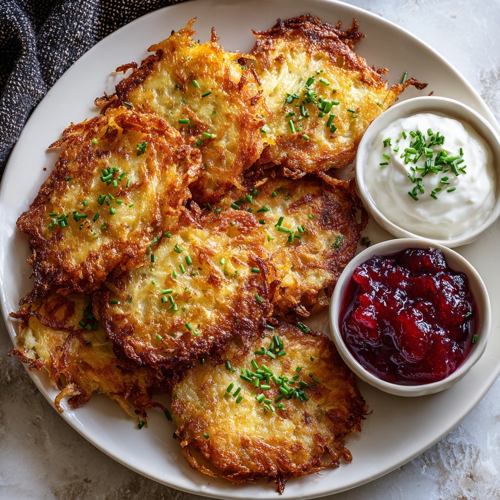 German Potato Pancakes (Kartoffelpuffer) Recipe - Recipe Image