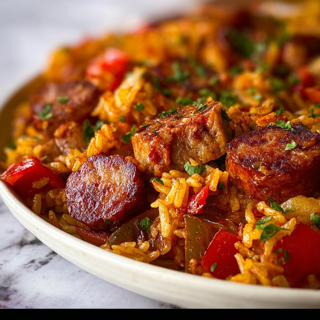 Slow Cooker Sausage Casserole Recipe - Recipe Image