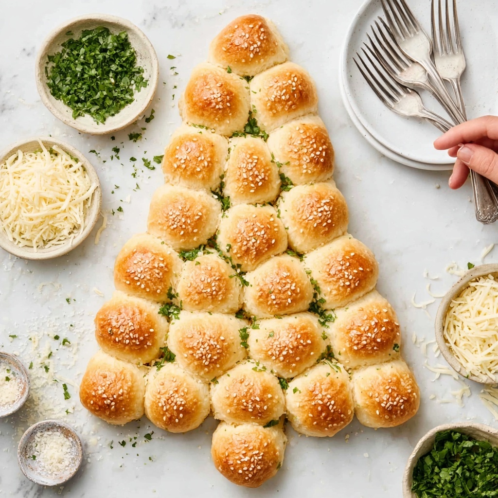 Crescent Roll Christmas Tree Recipe - Recipe Image