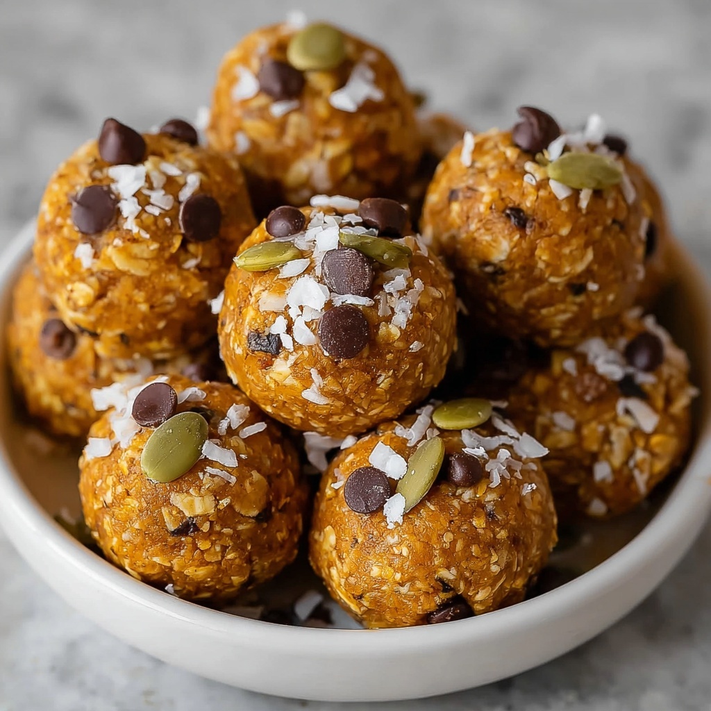 No Bake Pumpkin Balls Recipe - Recipe Image