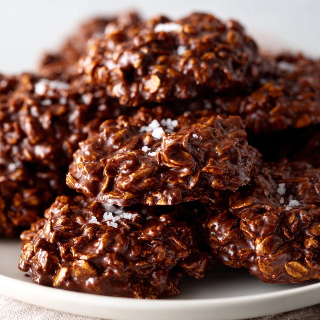 Healthy No Bake Cookies Recipe - Recipe Image