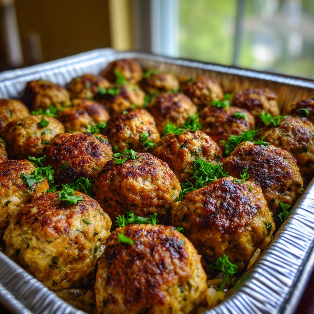 Stuffing Balls Recipe - Recipe Image