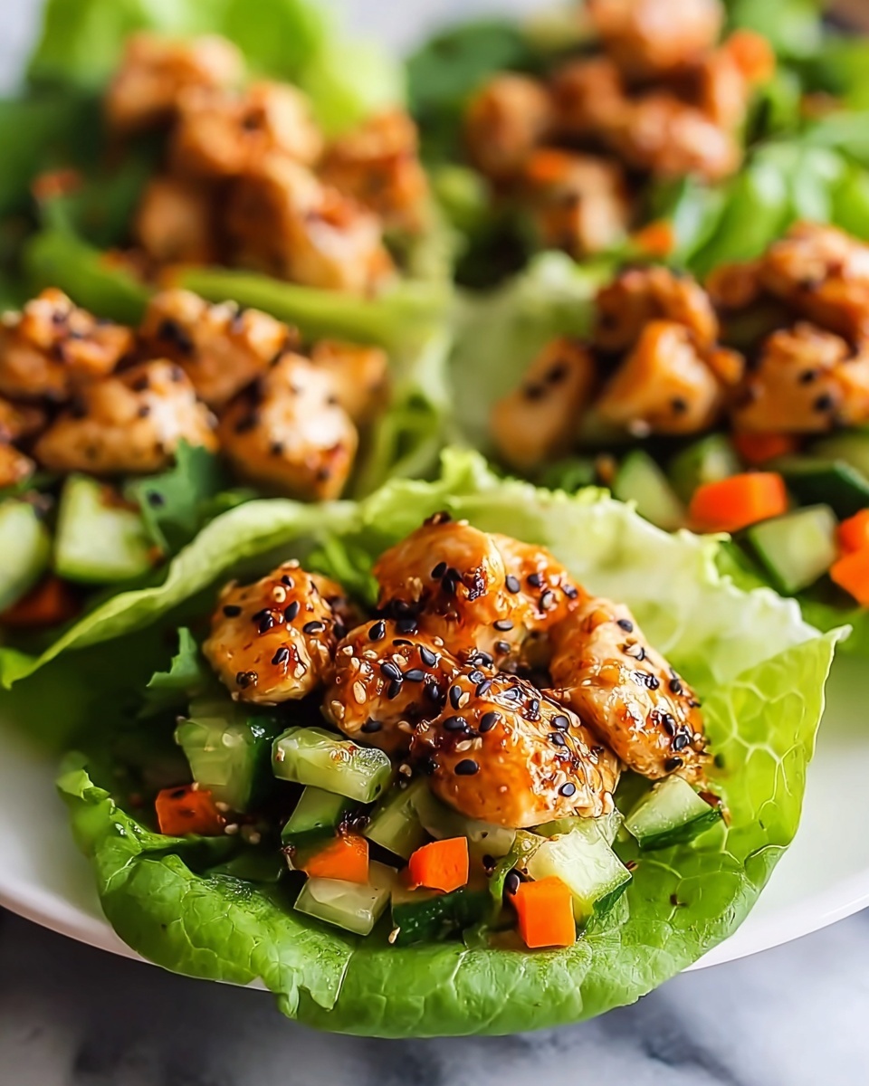 Thai Chicken Lettuce Wraps Recipe - Recipe Image