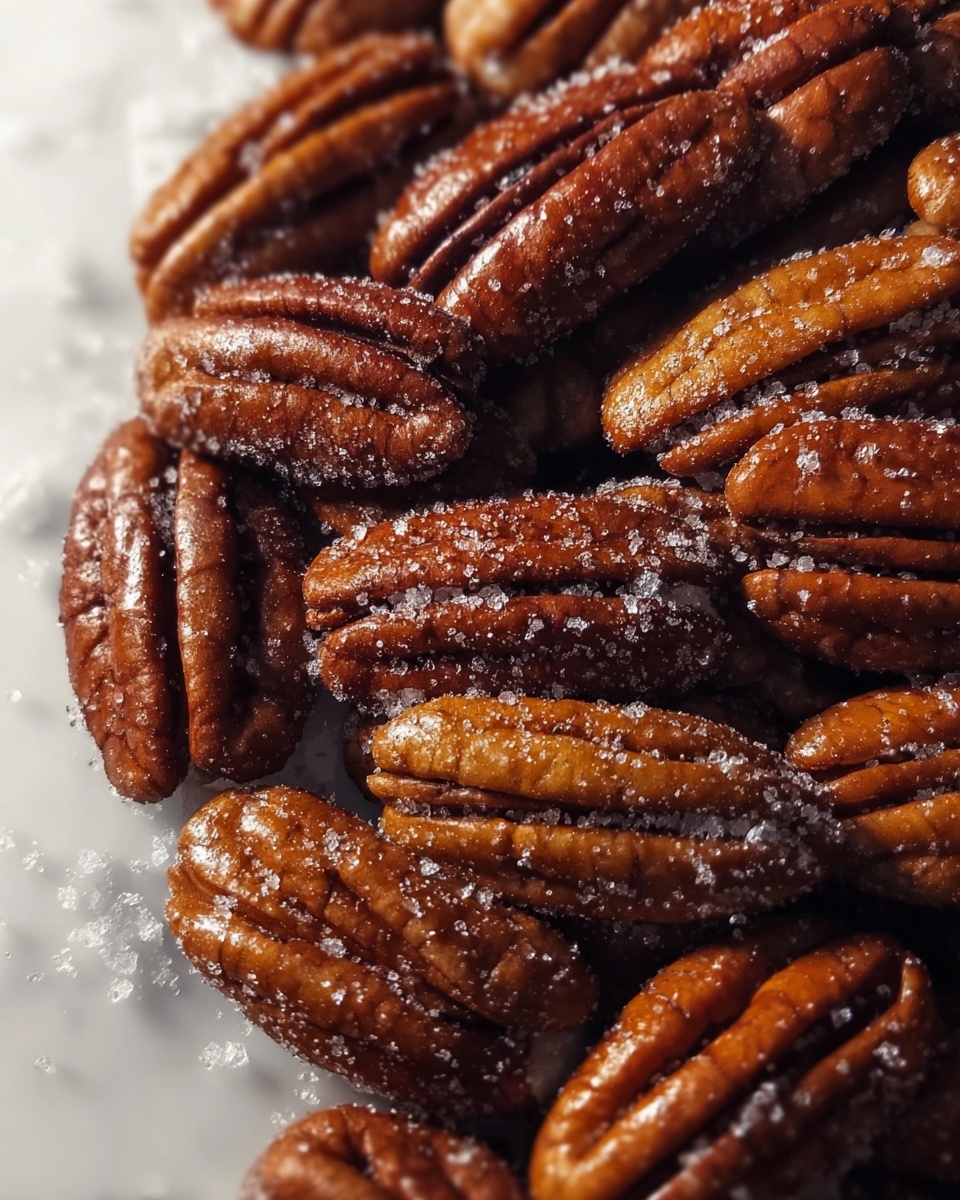 Salted Caramel Pecans Recipe - Recipe Image