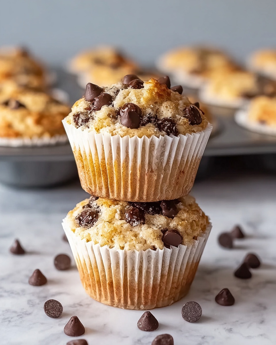Oatmeal Chocolate Chip Muffins Recipe - Recipe Image