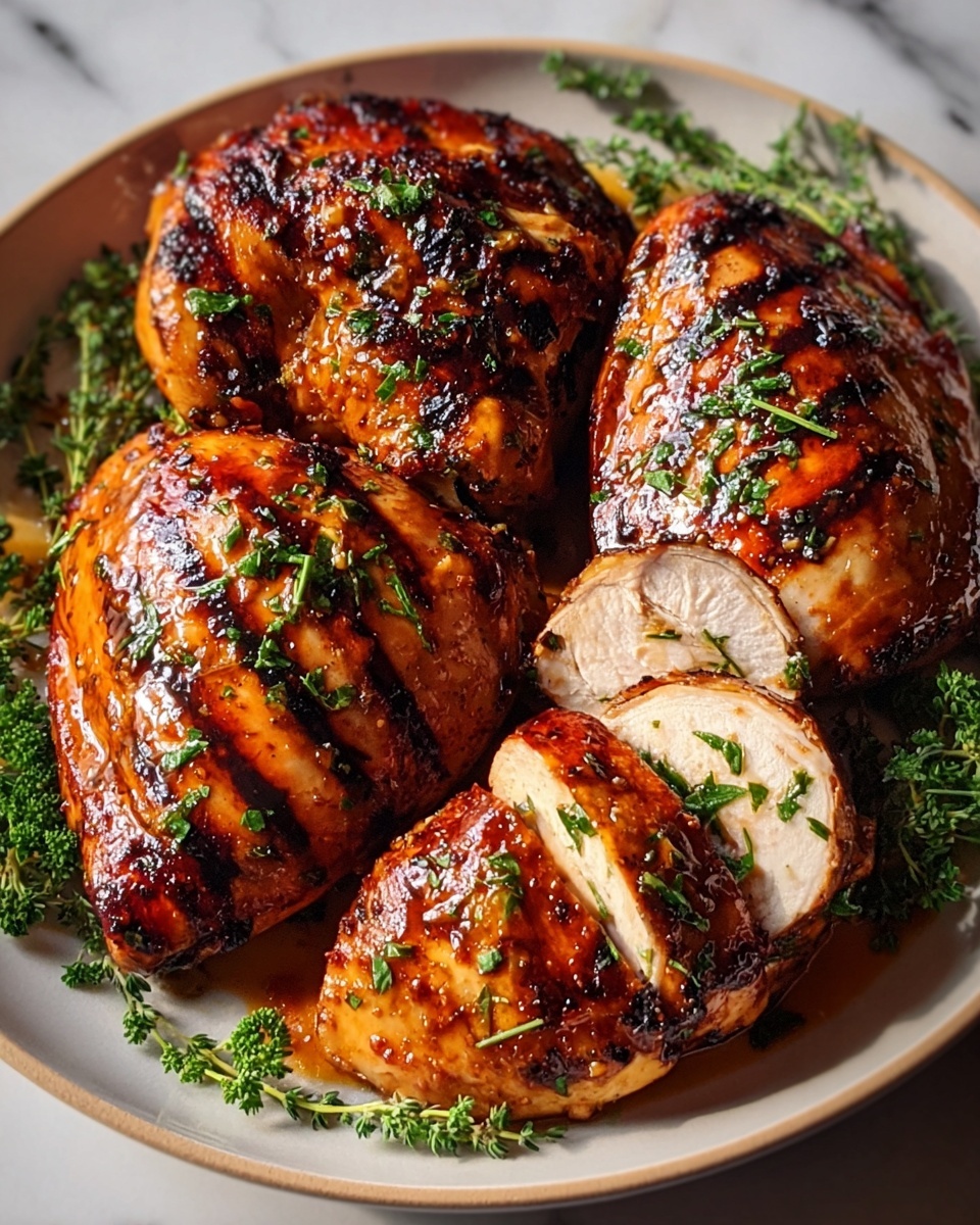 Maple-Butter-Glazed Turkey Recipe - Recipe Image