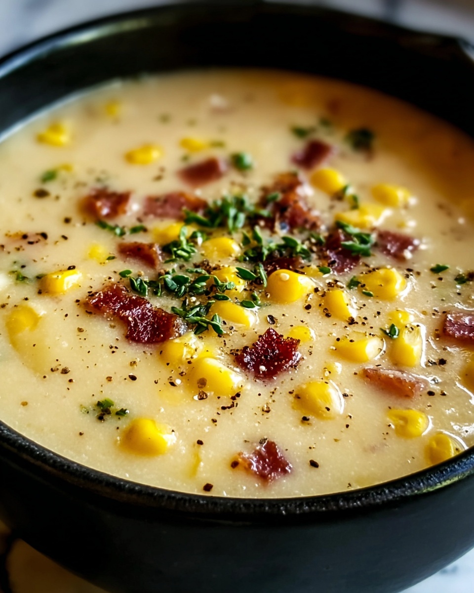 Slow Cooker Amish Corn Chowder Recipe - Recipe Image