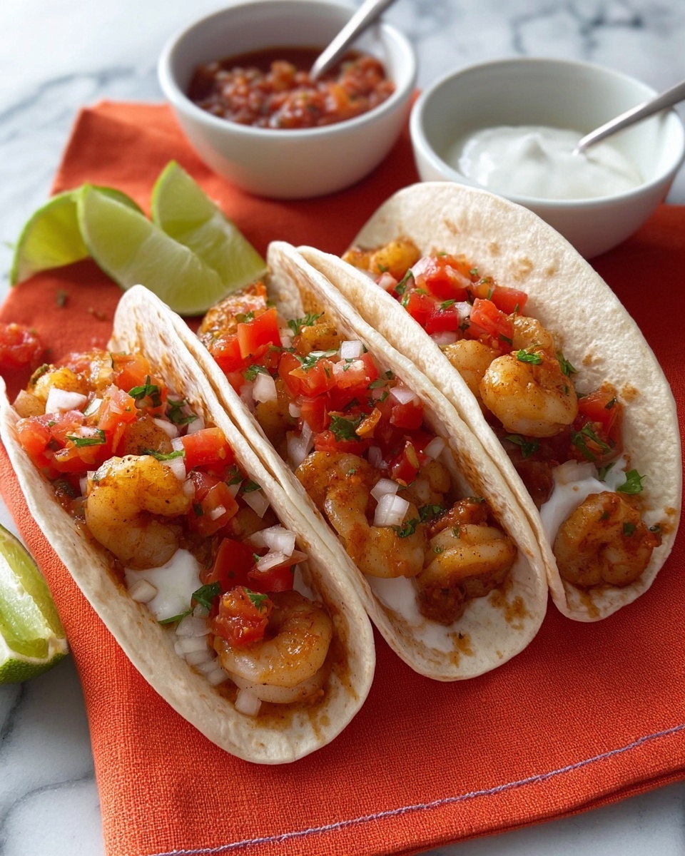 Sweet and Smoky BBQ Shrimp Tacos Recipe - Recipe Image