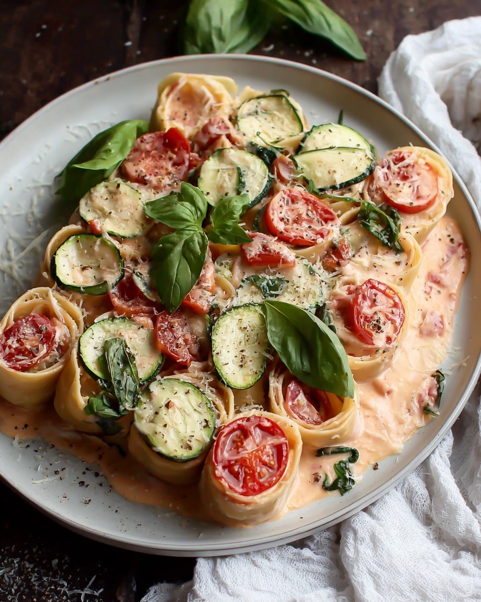 Summer Vegetable Pappardelle with Roasted Radishes and Basil Recipe - Recipe Image