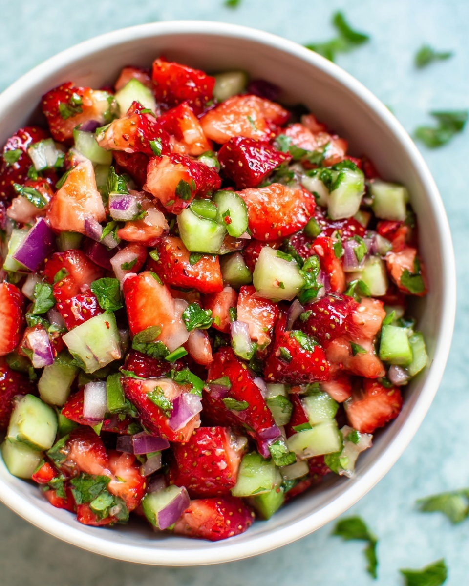 Fresh Strawberry Salsa Recipe - Recipe Image