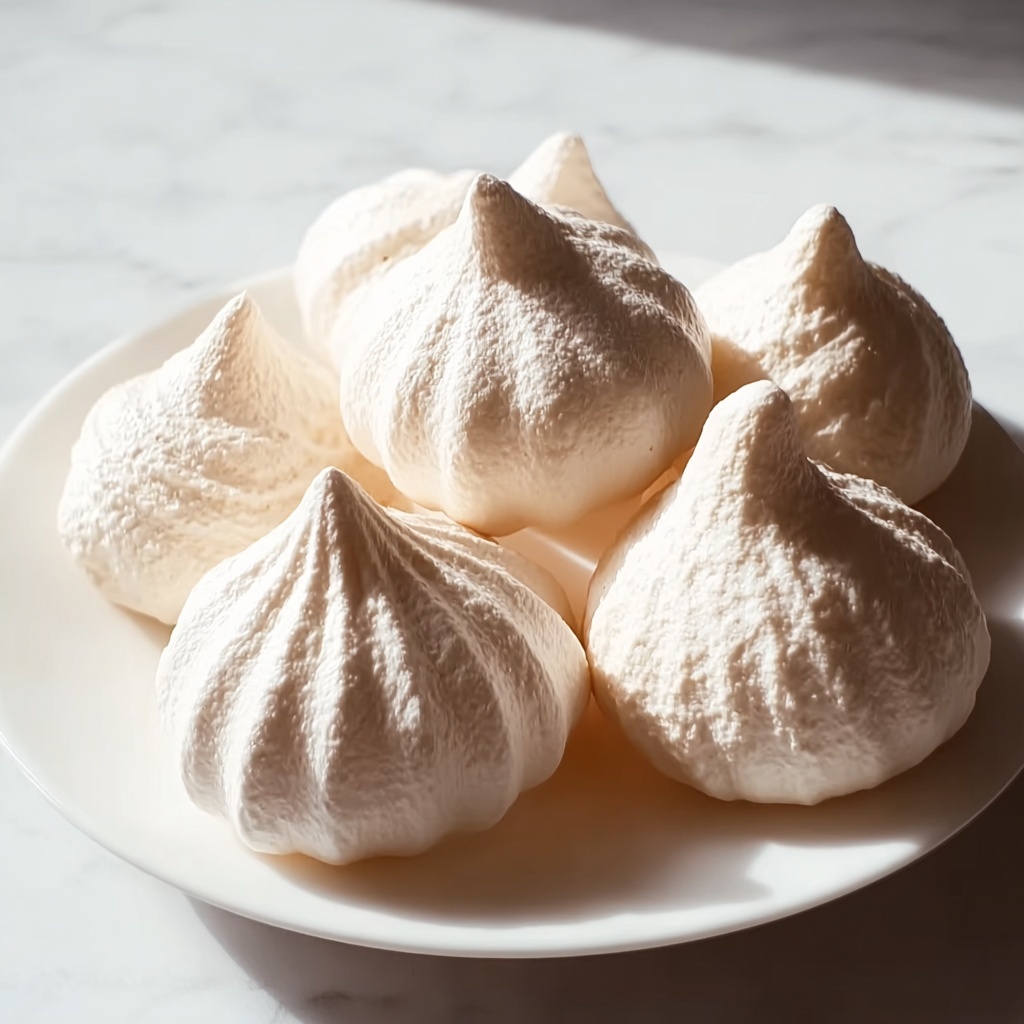 Vegan Meringues: Light and Crispy Aquafaba Treats Recipe - Recipe Image