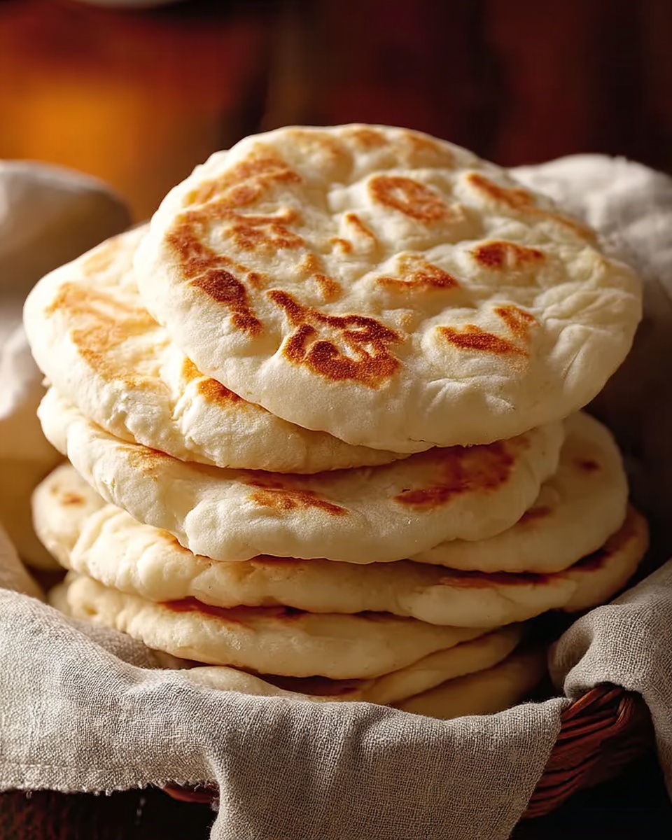 Homemade Pita Bread Recipe - Recipe Image