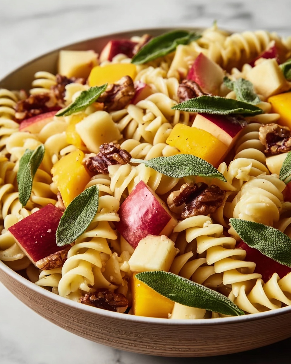 Autumn Apple Pasta Salad Recipe - Recipe Image