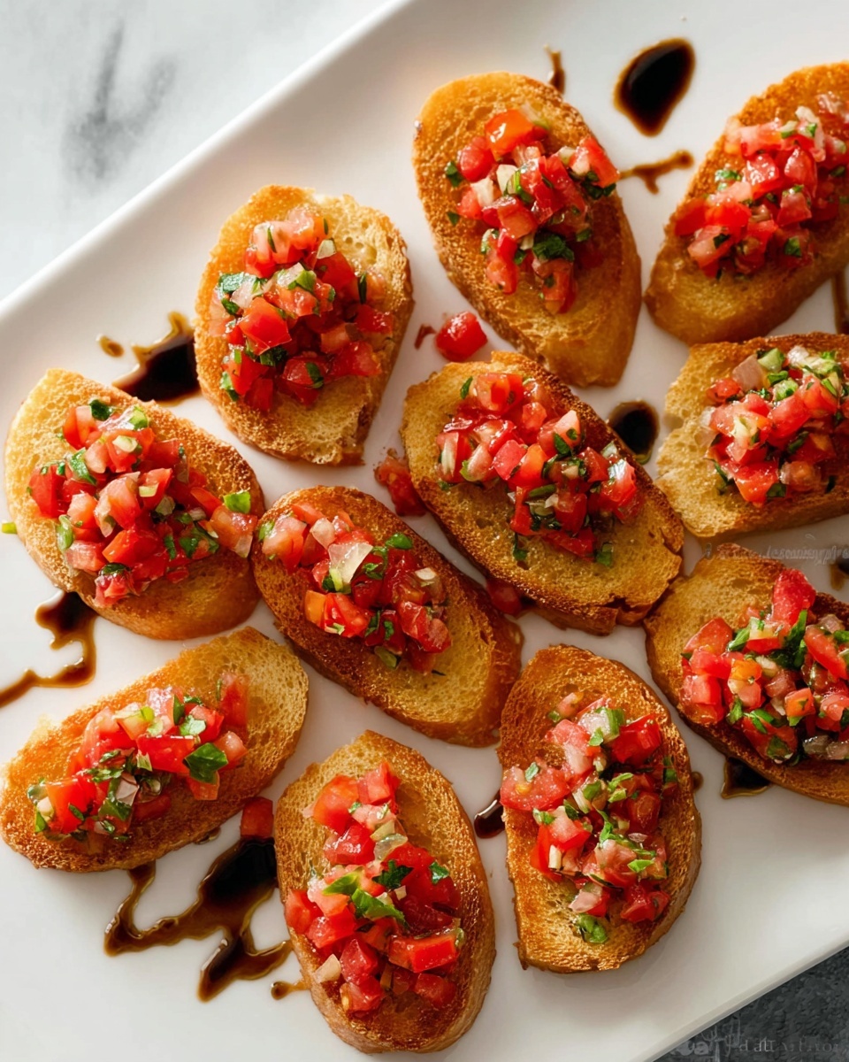 Bruschetta Recipe Guaranteed to Wow – Easy, Fresh, and Flavorful Recipe - Recipe Image