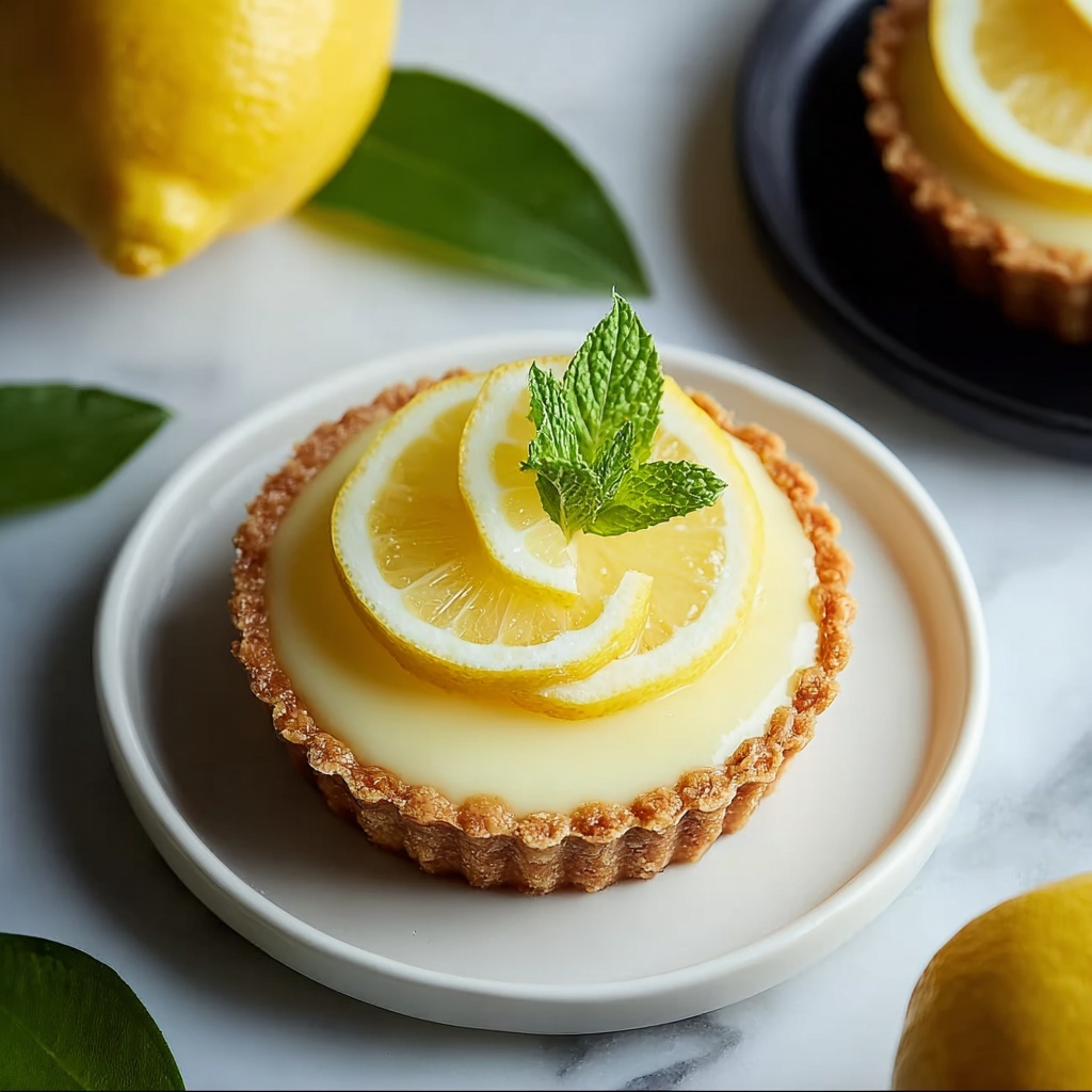 Mini Lemon Cheesecakes Recipe - Recipe Image
