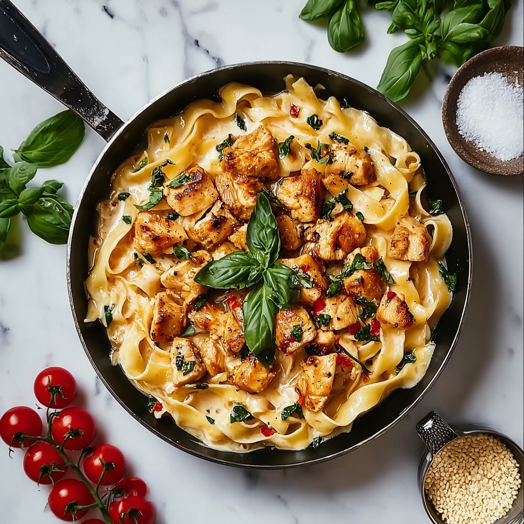 Honey Pepper Chicken Pasta Recipe - Recipe Image