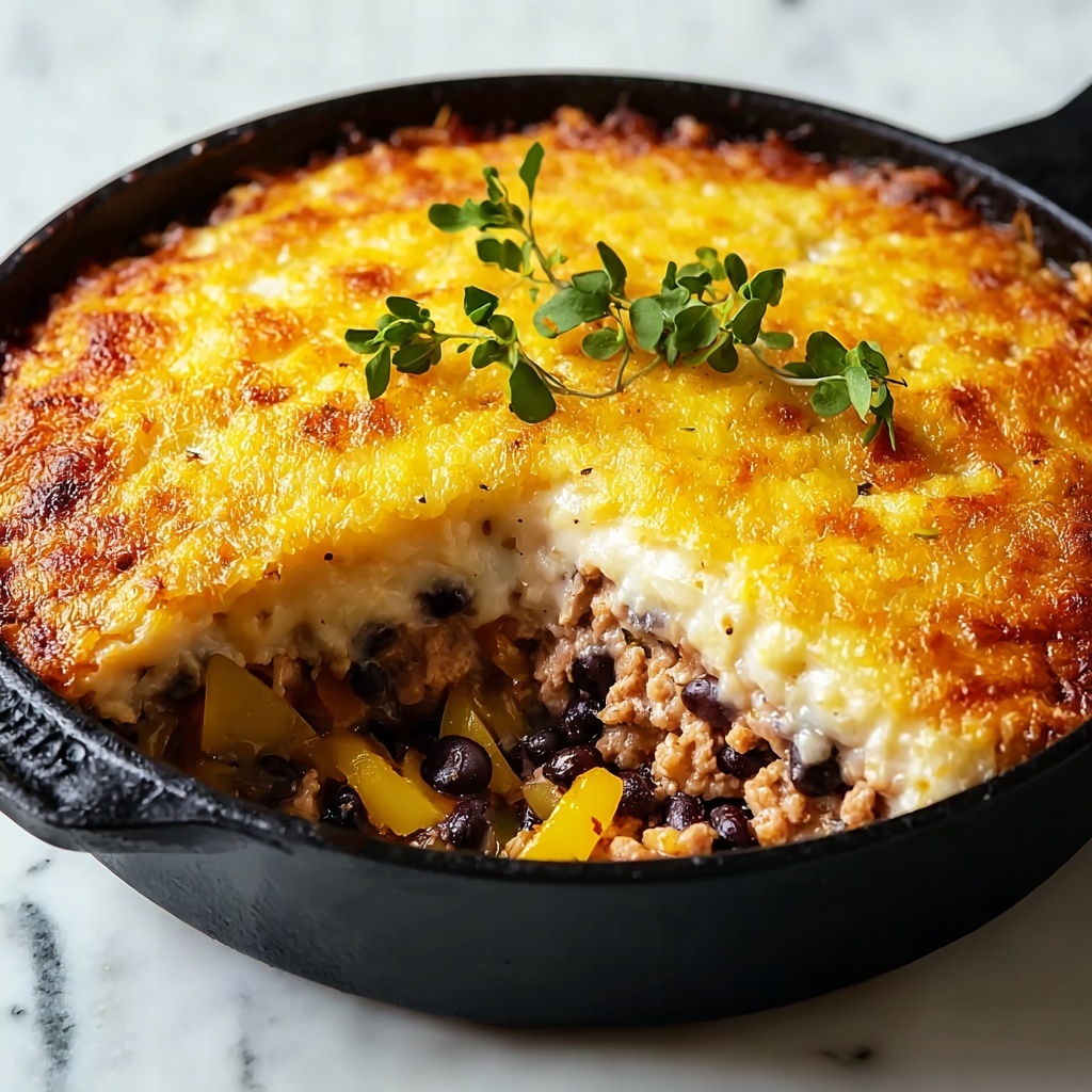 High-Protein Chicken and Vegetable Casserole Recipe - Recipe Image