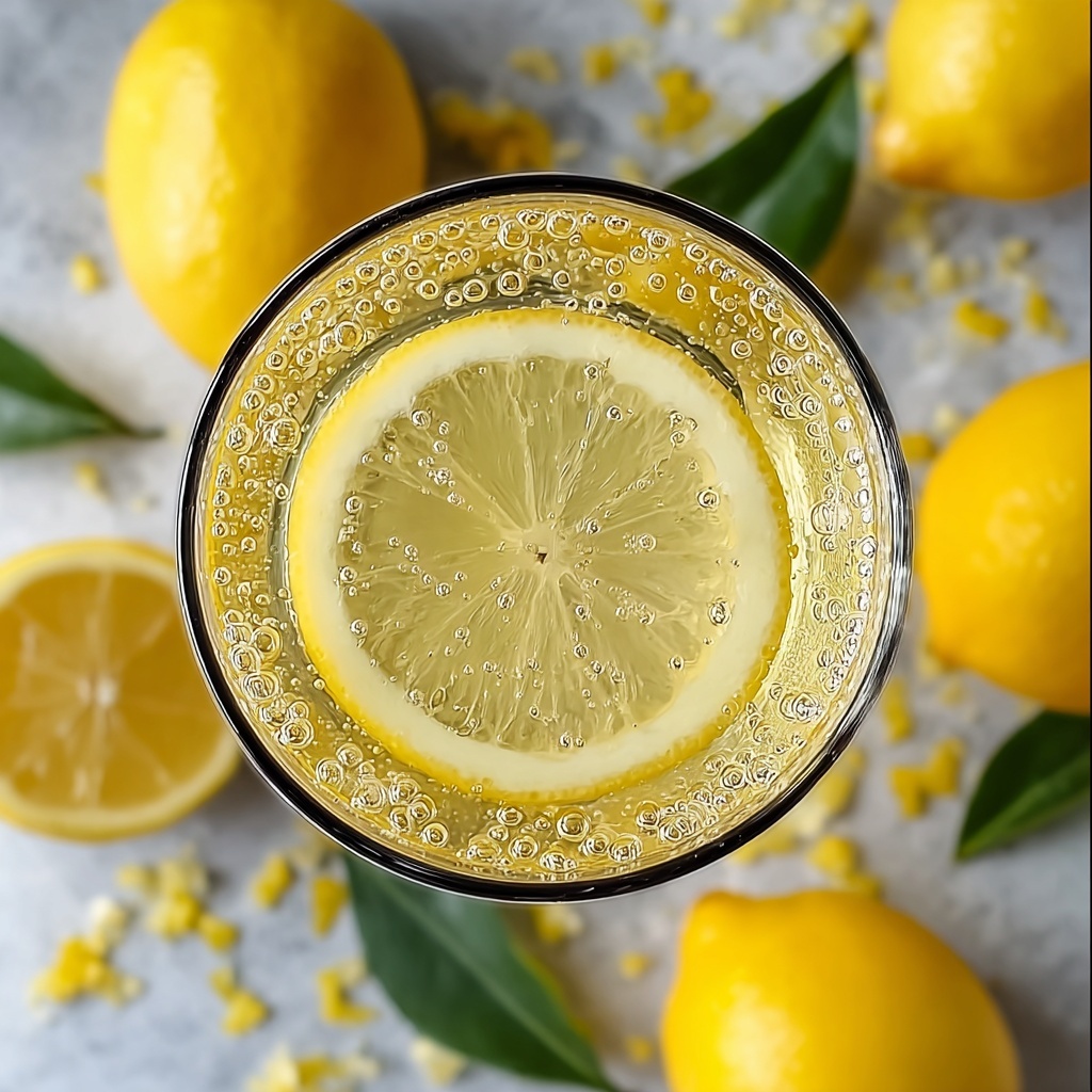 The Bubbliest Lemon Cocktail Recipe - Recipe Image