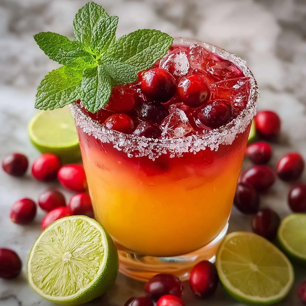 Christmas Mistletoe Margarita Recipe - Recipe Image