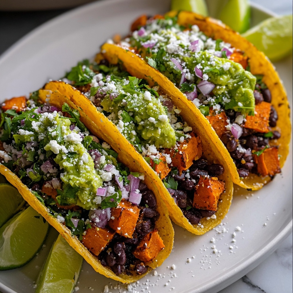 Sweet Potato and Black Bean Tacos Recipe - Recipe Image