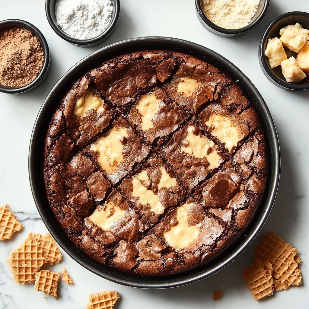 Biscoff Blondies Recipe - Recipe Image