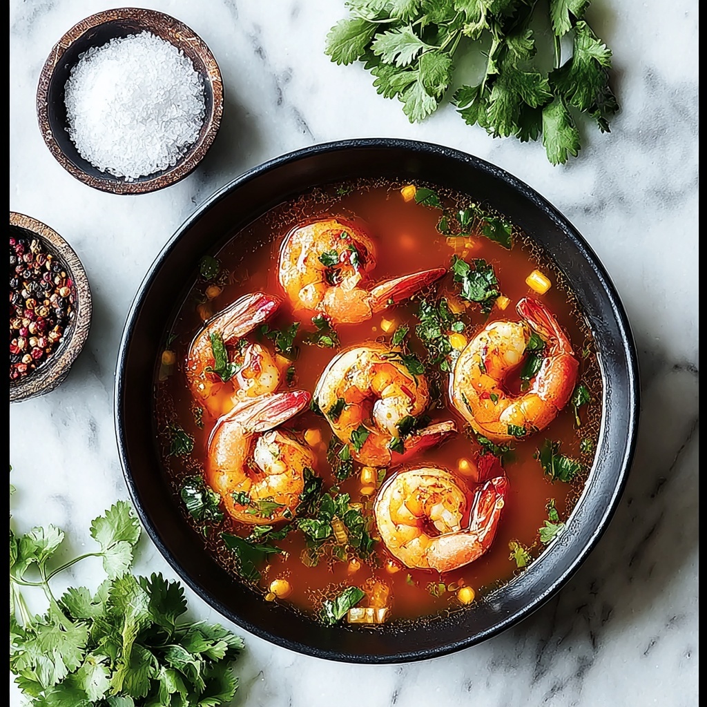 Spicy Shrimp Soup Recipe - Recipe Image