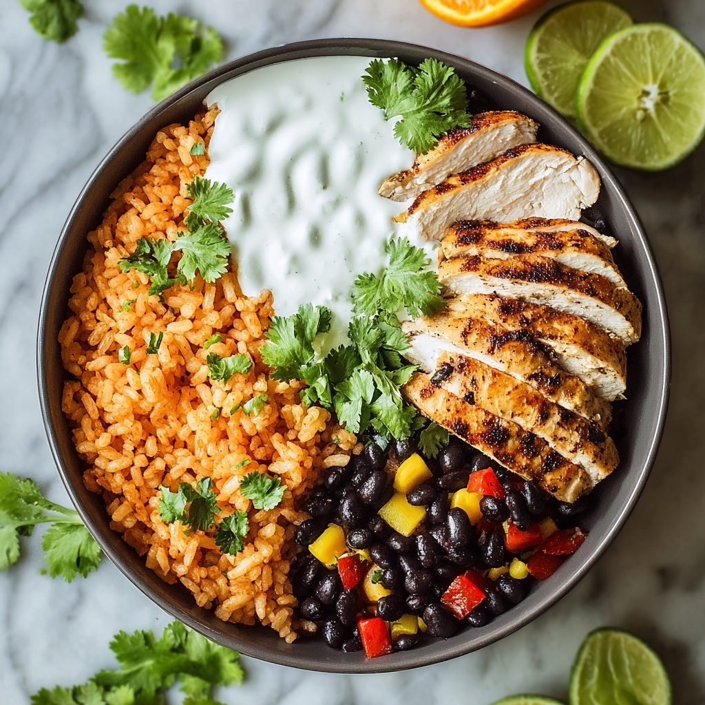 Cuban Chicken & Black Bean Rice Bowls Recipe - Recipe Image