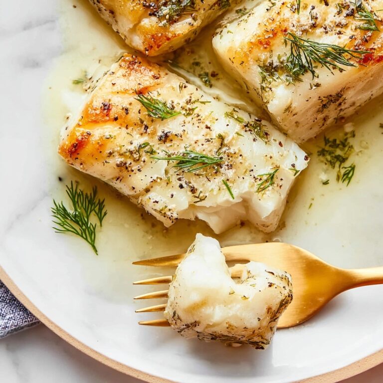 Pan Fried Cod with Lemon and Herbs Recipe