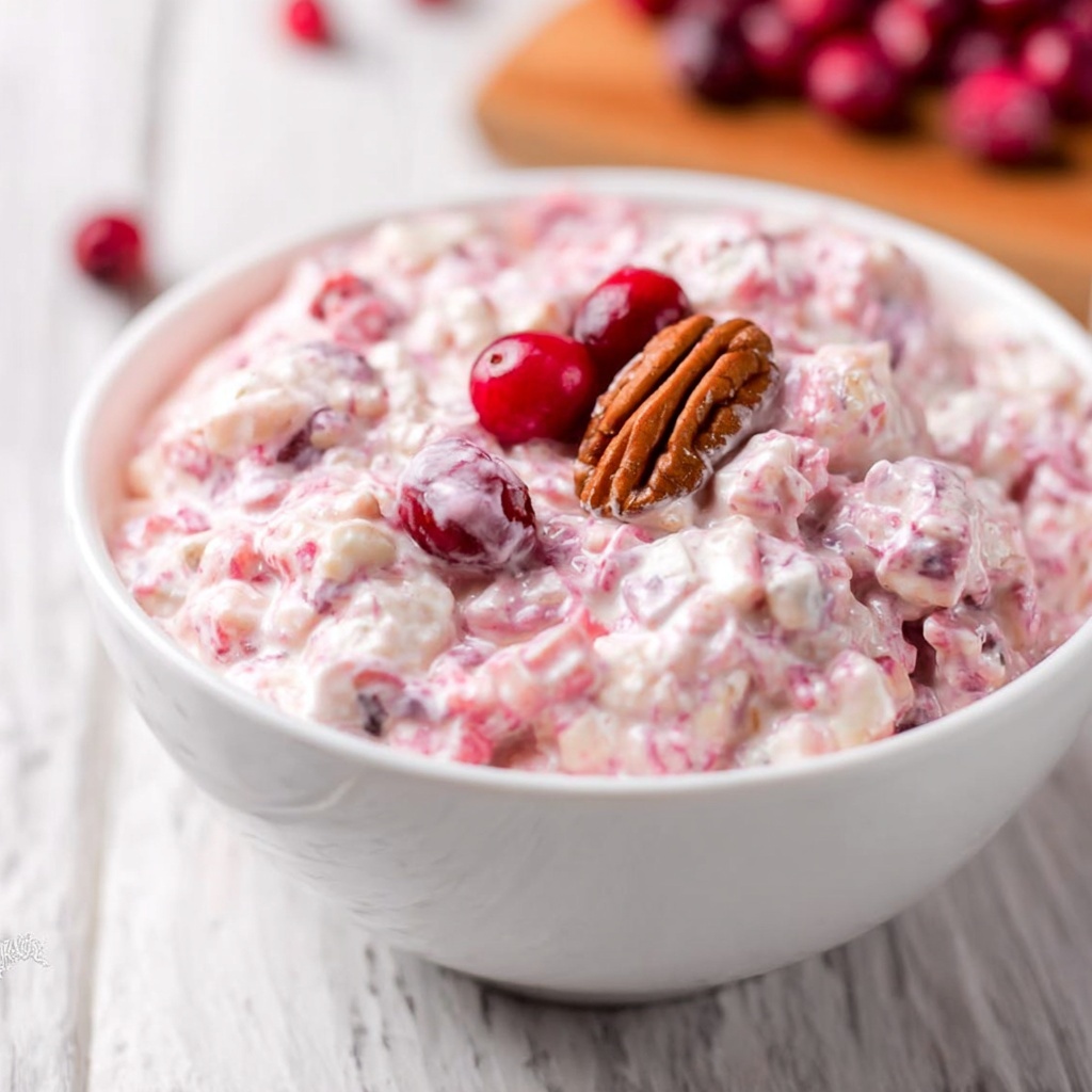 Creamy Cranberry Salad Recipe - Recipe Image
