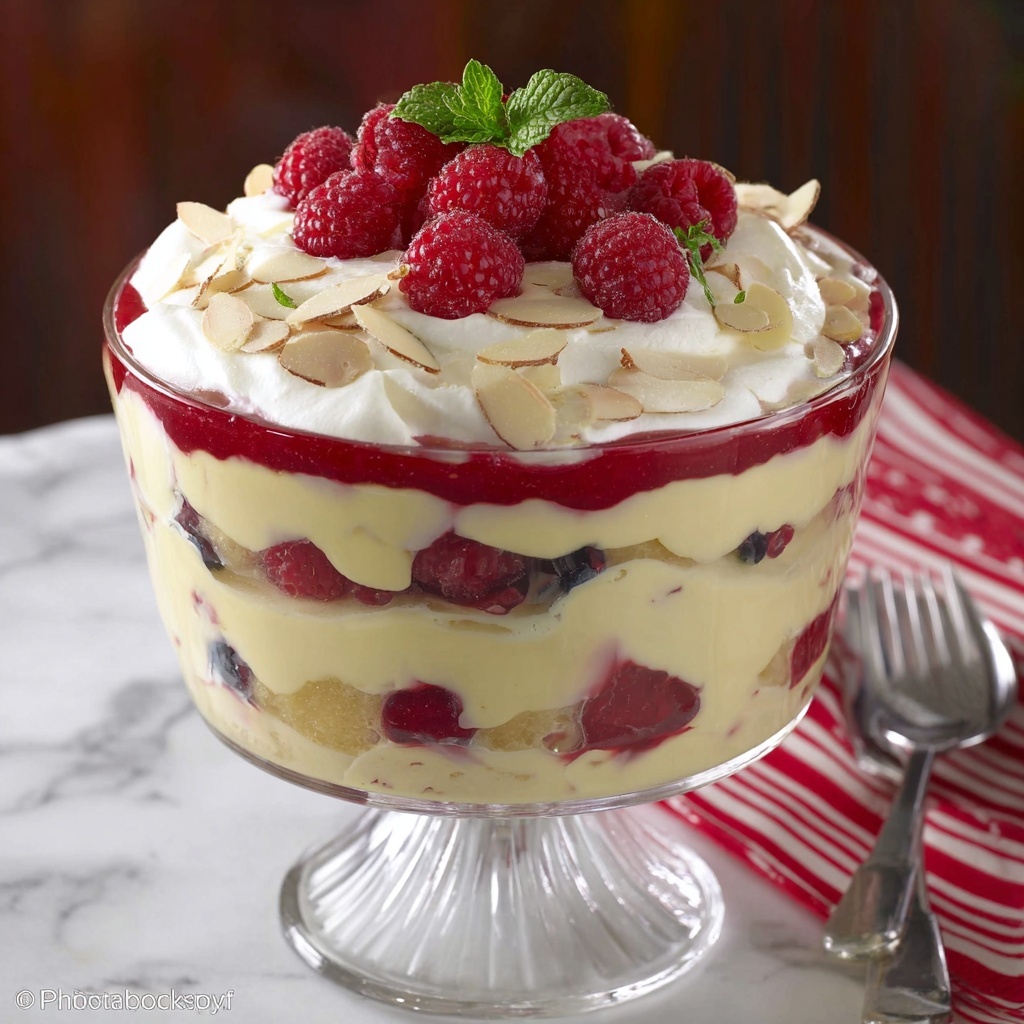English Trifle Recipe - Recipe Image
