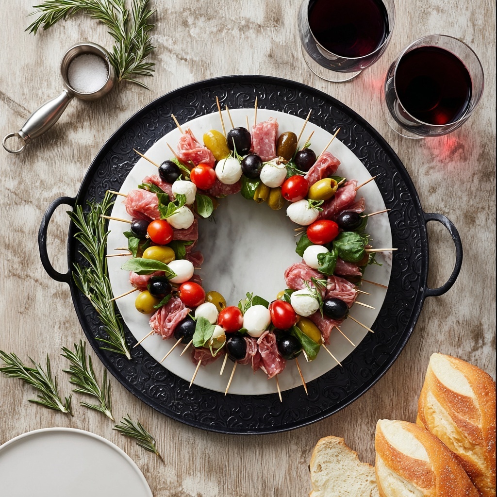 Charcuterie Wreath Recipe - Recipe Image