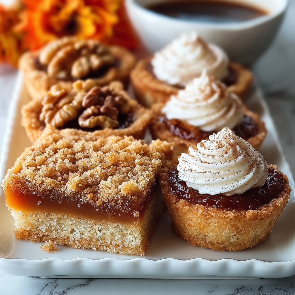 Thanksgiving Pumpkin Pie Shortbread Cookies Recipe - Recipe Image