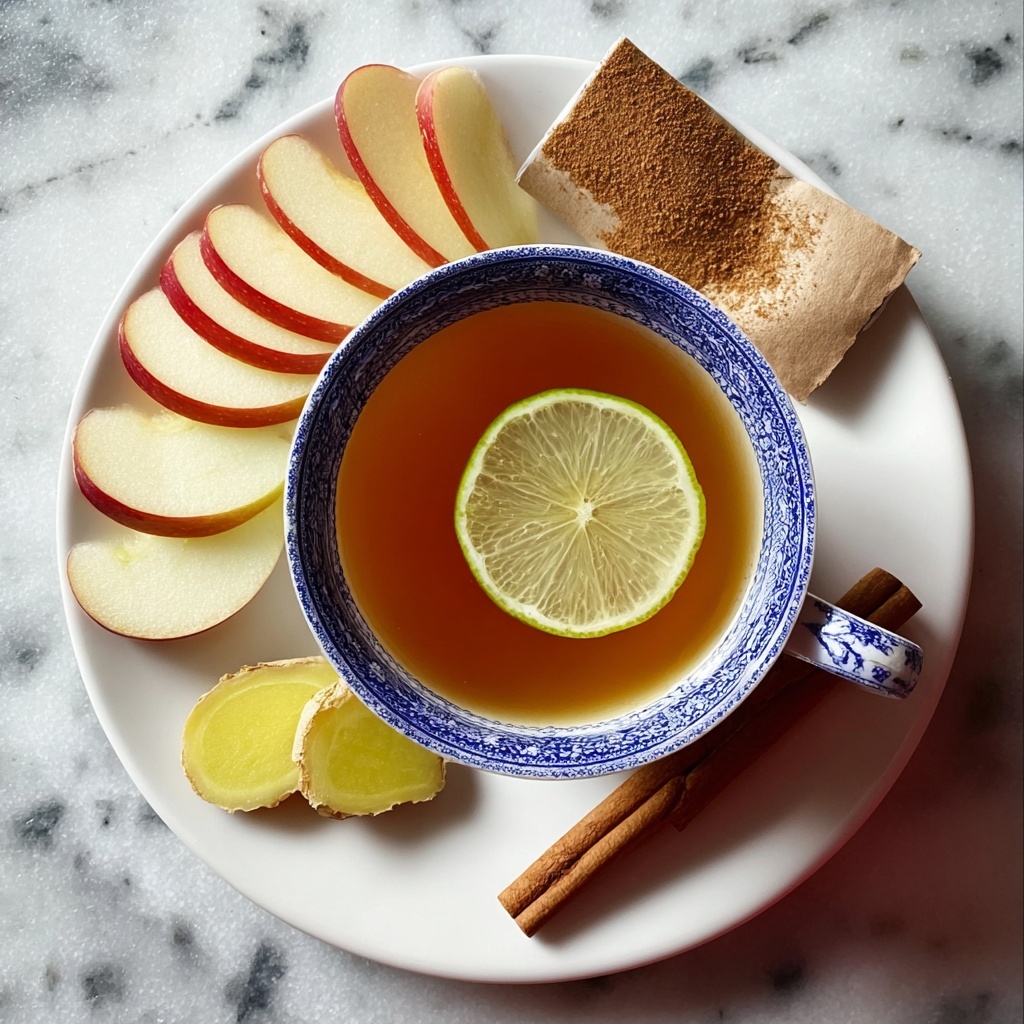 Cinnamon Apple Tea with Ginger Recipe - Recipe Image