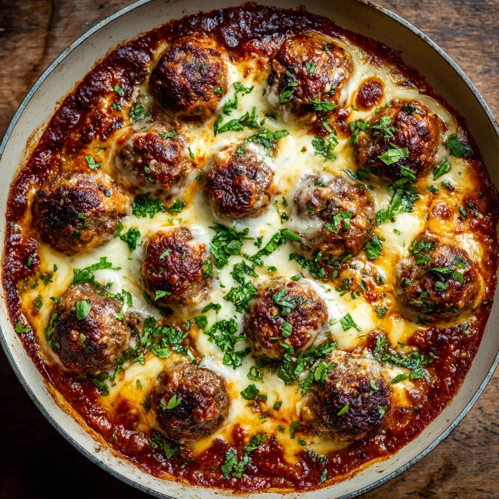 Meatball Casserole Recipe - Recipe Image