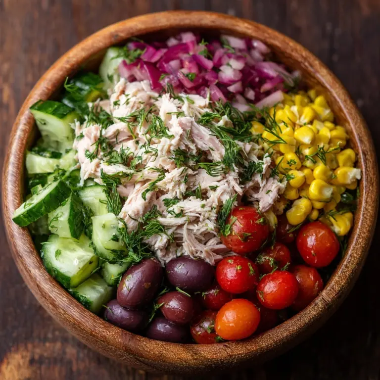 Mediterranean Tuna Salad Recipe
