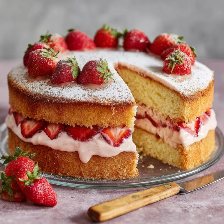 Strawberry Cheesecake Pound Cake Recipe