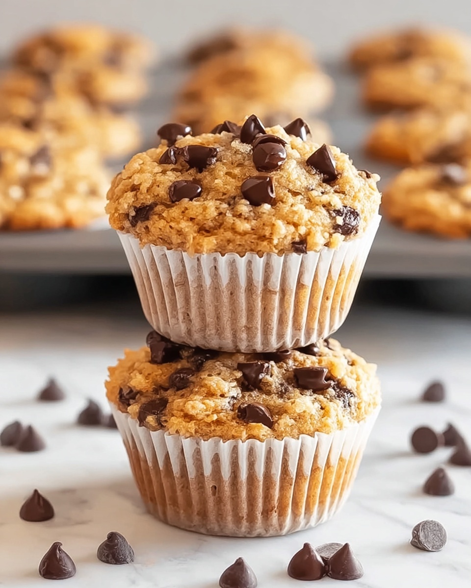 Oatmeal Chocolate Chip Muffins Recipe - Recipe Image