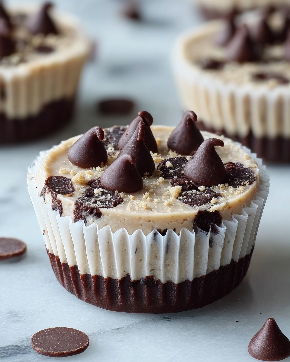 High-Protein Yogurt Cookie Dough Cups Recipe - Recipe Image