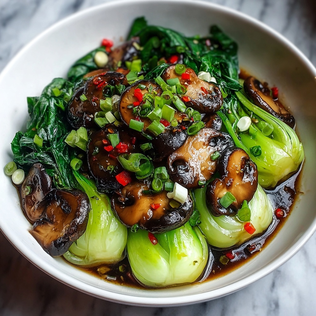 Bok Choy and Mushroom Stir Fry Recipe - Recipe Image
