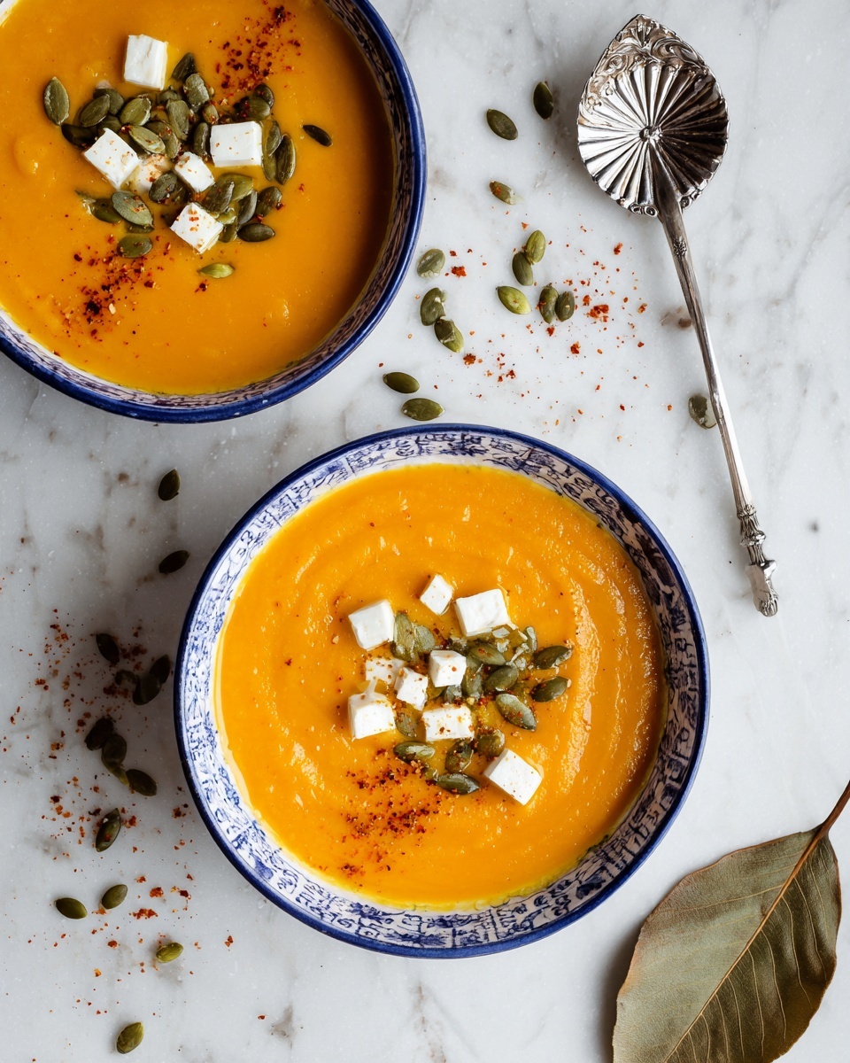 Butternut Squash and Pumpkin Soup Recipe - Recipe Image