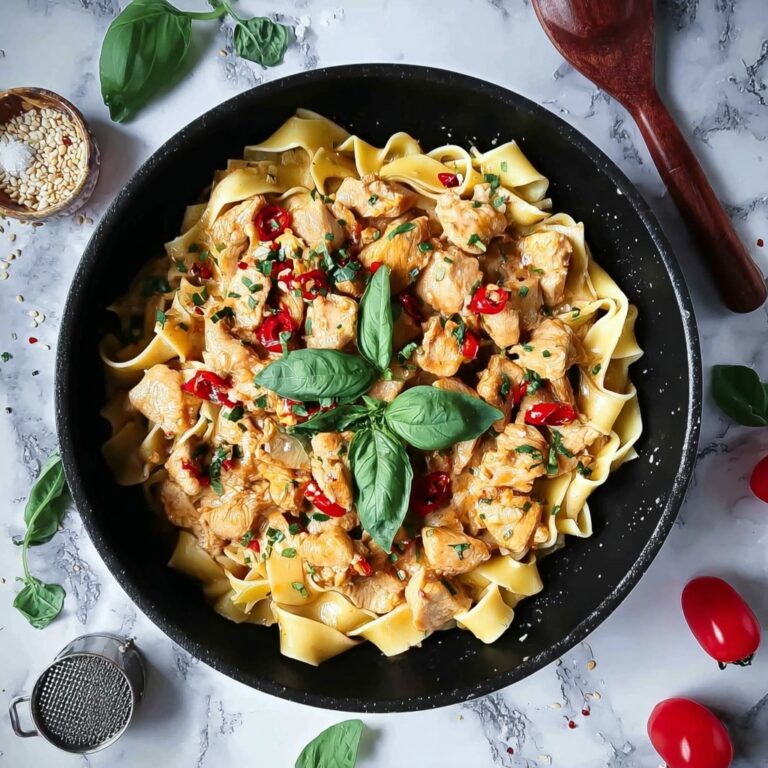 Honey Pepper Chicken Pasta Recipe