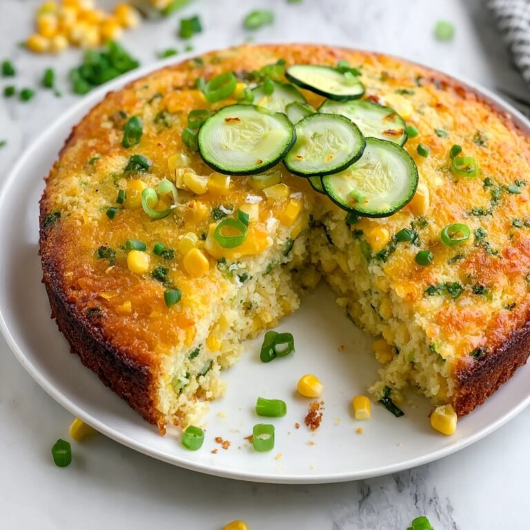 Zucchini Cornbread Casserole Recipe