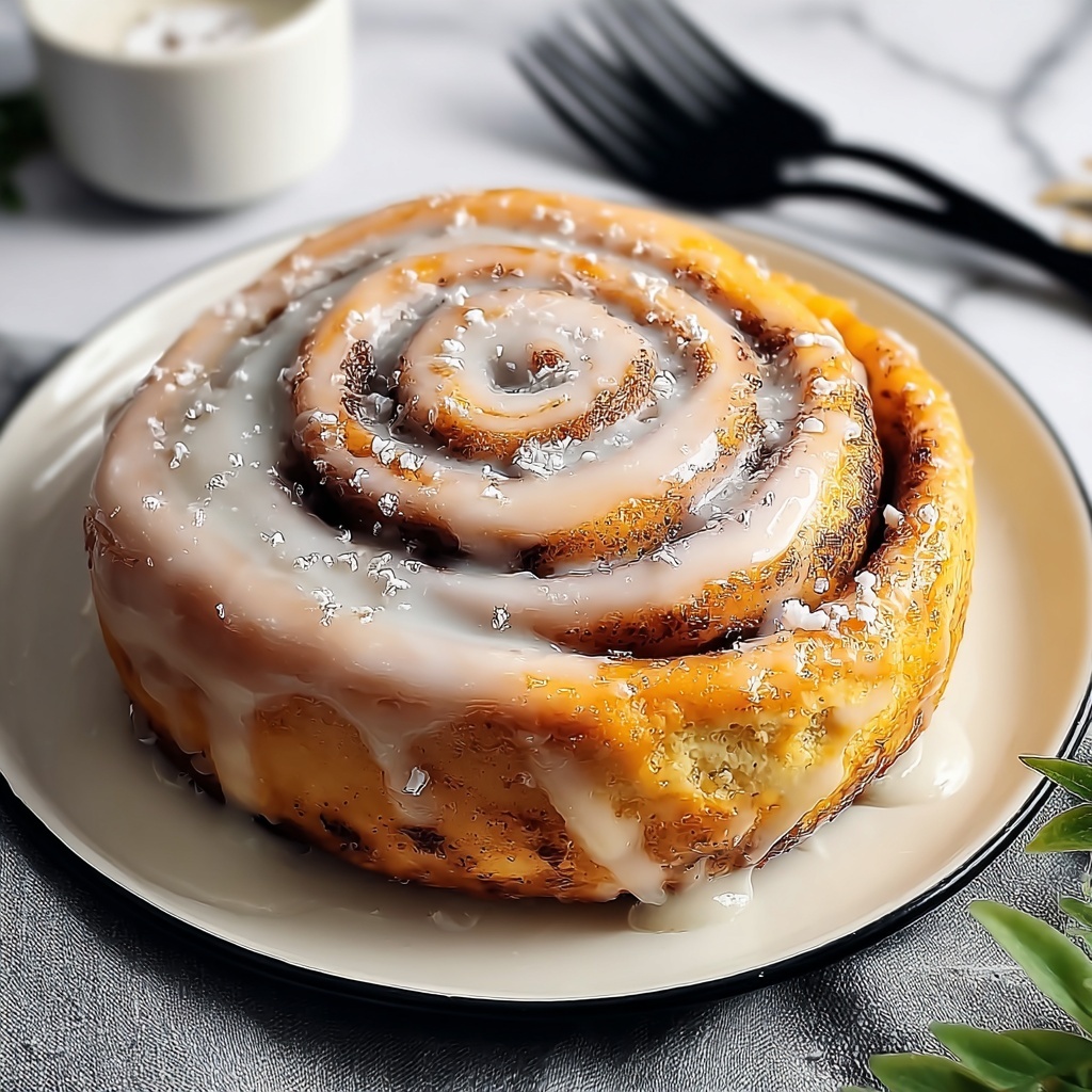Cinnamon Roll Cake Recipe - Recipe Image