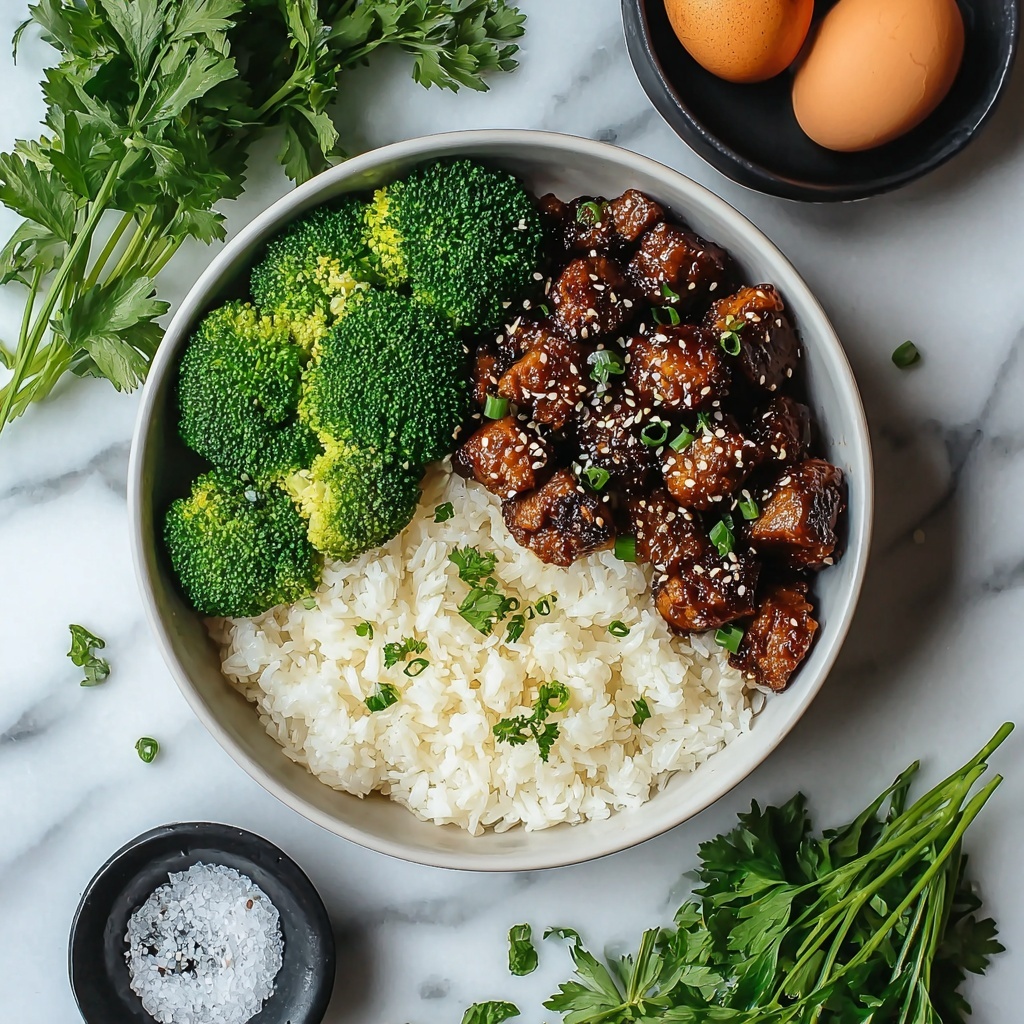 Teriyaki Ground Turkey Bowl Recipe - Recipe Image