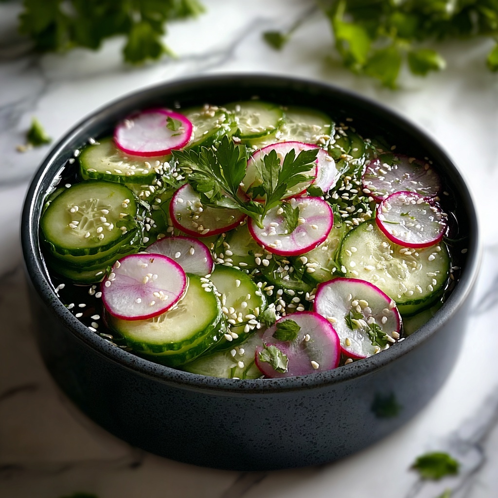 Korean Cucumber Salad Recipe - Recipe Image